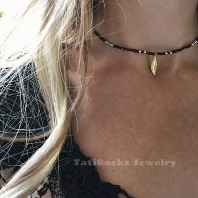 Don't Look Back Feather Necklace