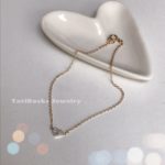 Forever Diamond Heart Anklet | TatiRocks Jewelry