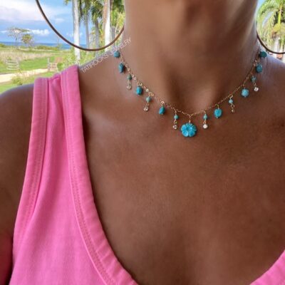 Coastal Turquoise Necklace