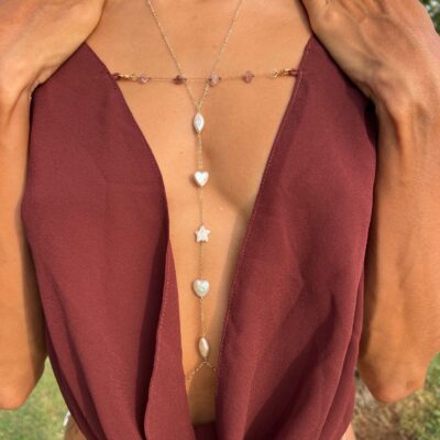 Inspiration Freshwater Pearl Body Chain